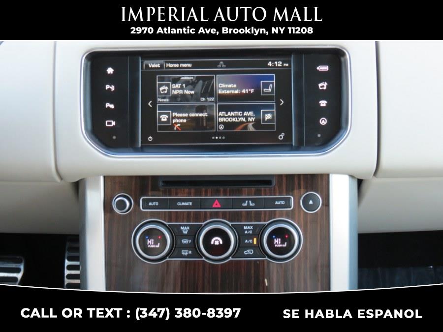 2016 Land Rover Range Rover 4WD 4dr Supercharged, available for sale in Brooklyn, New York | Imperial Auto Mall. Brooklyn, New York 2016 Land Rover Range Rover 4WD 4dr Supercharged, available for sale in Brooklyn, New York | Imperial Auto Mall. Brooklyn, New York
