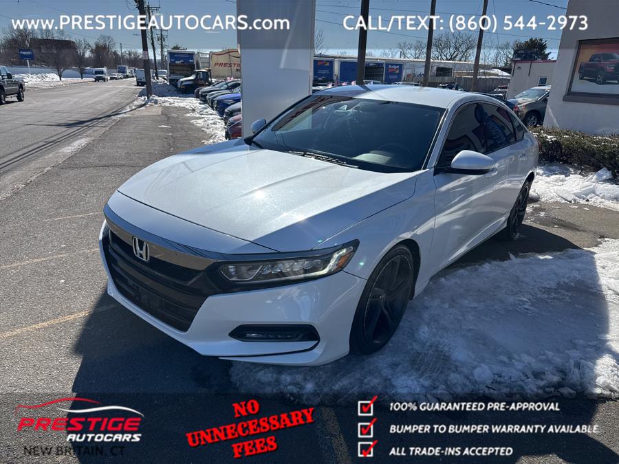 2018 Honda Accord Sport 1.5T, available for sale in NEW BRITAIN, Connecticut | Prestige Auto Superstore. NEW BRITAIN, Connecticut 2018 Honda Accord Sport 1.5T, available for sale in NEW BRITAIN, Connecticut | Prestige Auto Superstore. NEW BRITAIN, Connecticut