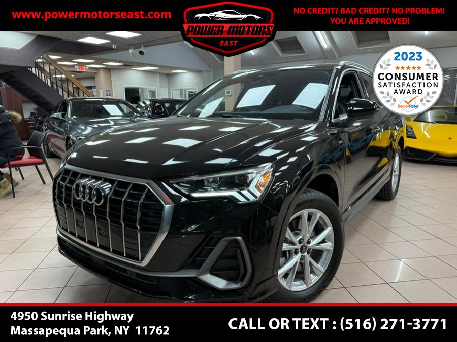 2023 Audi Q3 S line Premium 45 TFSI quattro, available for sale in Massapequa Park, New York | Power Motors East. Massapequa Park, New York