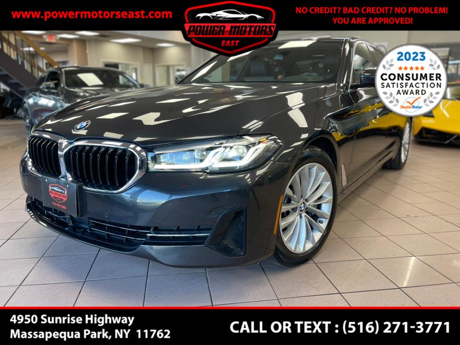 2021 BMW 5 Series 530i xDrive Sedan, available for sale in Massapequa Park, New York | Power Motors East. Massapequa Park, New York