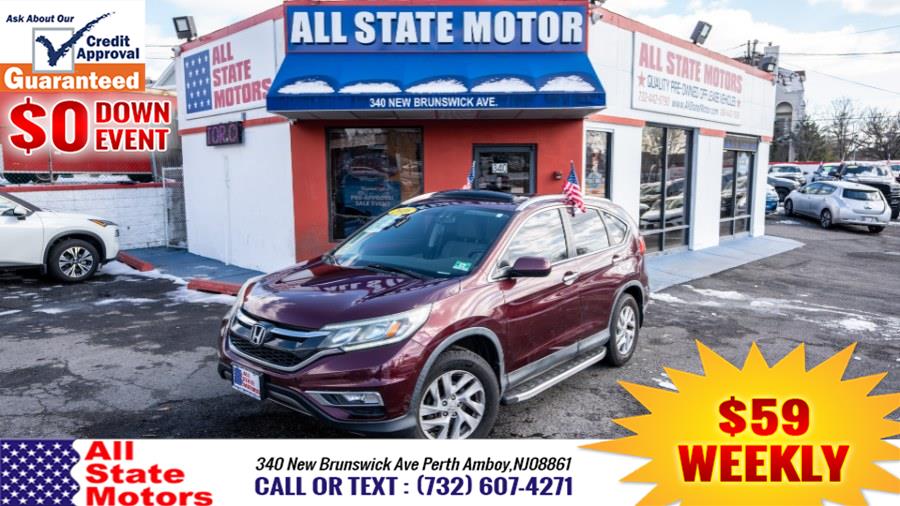 2016 Honda CR-V AWD 5dr EX-L, available for sale in Perth Amboy, New Jersey | All State Motor Inc. Perth Amboy, New Jersey 2016 Honda CR-V AWD 5dr EX-L, available for sale in Perth Amboy, New Jersey | All State Motor Inc. Perth Amboy, New Jersey