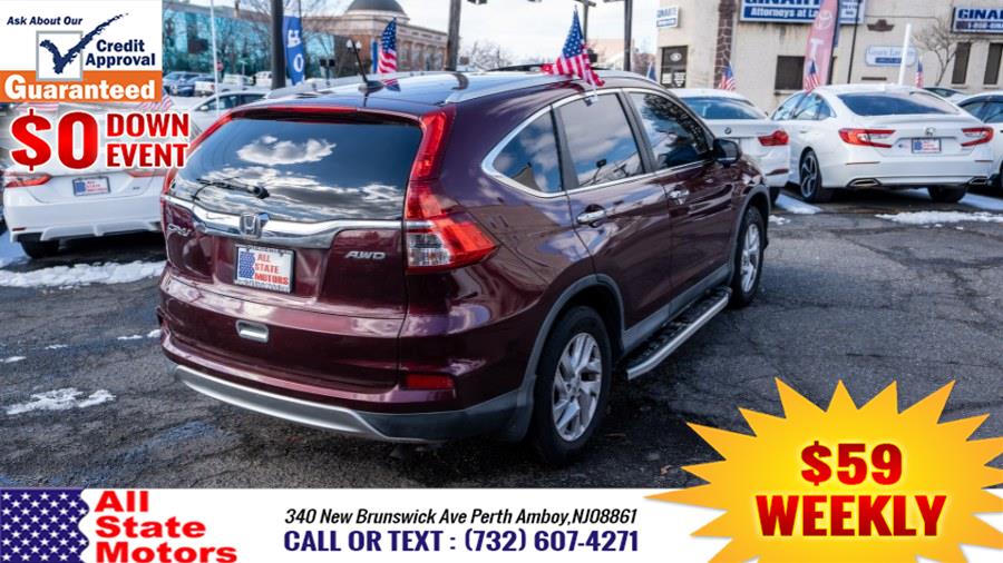 2016 Honda CR-V AWD 5dr EX-L, available for sale in Perth Amboy, New Jersey | All State Motor Inc. Perth Amboy, New Jersey 2016 Honda CR-V AWD 5dr EX-L, available for sale in Perth Amboy, New Jersey | All State Motor Inc. Perth Amboy, New Jersey