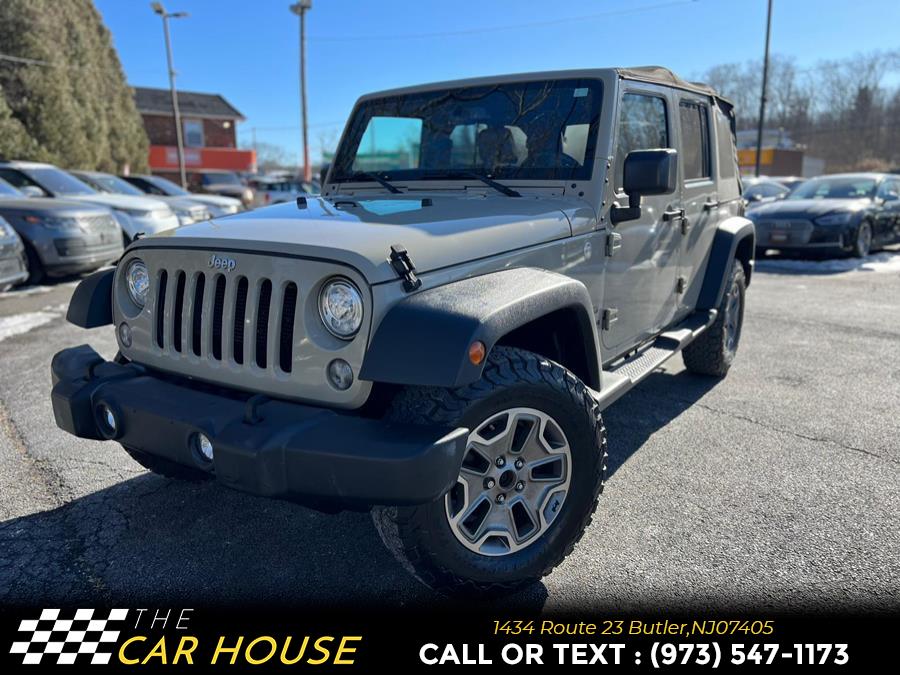 2017 Jeep Wrangler Unlimited Sport 4x4, available for sale in Butler, New Jersey | The Car House. Butler, New Jersey