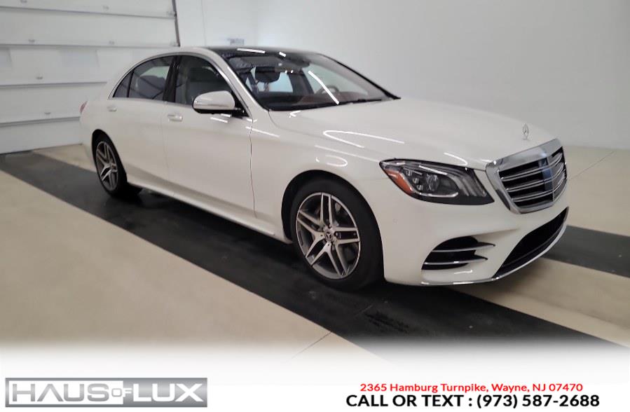 2018 Mercedes-Benz S-Class S 560 4MATIC Sedan, available for sale in Wayne, New Jersey | Haus of Lux. Wayne, New Jersey