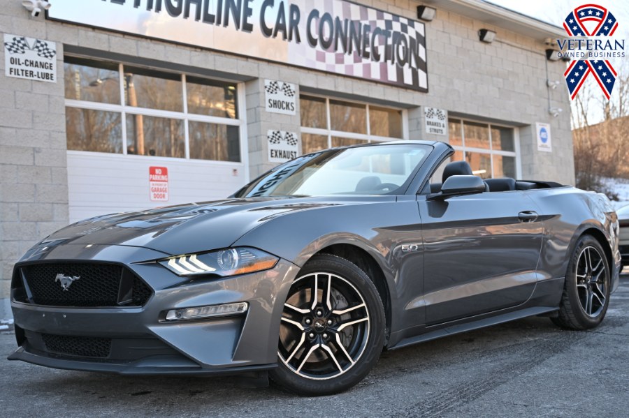 2022 Ford Mustang GT Premium Convertible, available for sale in Waterbury, Connecticut | Highline Car Connection. Waterbury, Connecticut