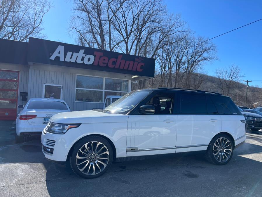 2016 Land Rover Range Rover 4WD 4dr Supercharged LWB, available for sale in New Milford, Connecticut | Auto Technic LLC. New Milford, Connecticut