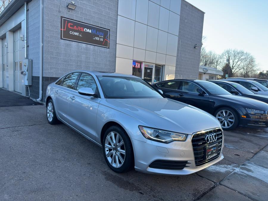 2013 Audi A6 4dr Sdn quattro 2.0T Premium Plus, available for sale in Manchester, Connecticut | Carsonmain LLC. Manchester, Connecticut