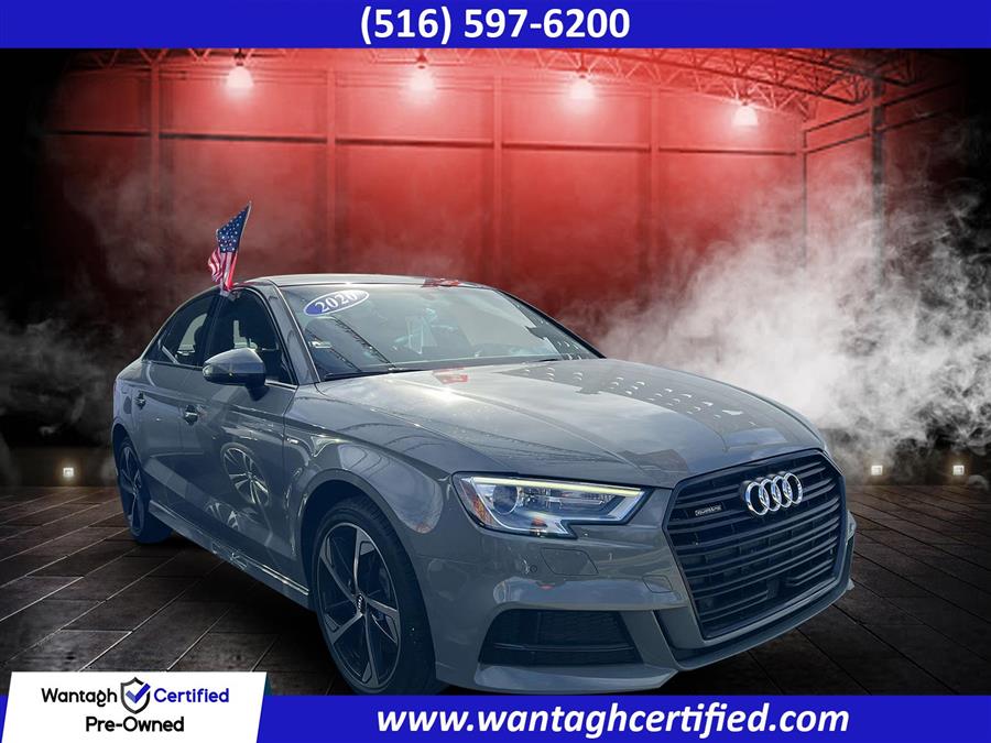 Used 2020 Audi A3 Sedan in Wantagh, New York | Wantagh Certified. Wantagh, New York