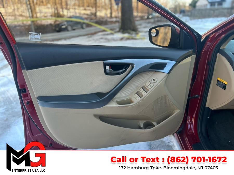 2013 Hyundai Elantra 4dr Sdn Auto Limited PZEV (Ulsan Plant), available for sale in Bloomingdale, New Jersey | MG Enterprise USA. Bloomingdale, New Jersey 2013 Hyundai Elantra 4dr Sdn Auto Limited PZEV (Ulsan Plant), available for sale in Bloomingdale, New Jersey | MG Enterprise USA. Bloomingdale, New Jersey