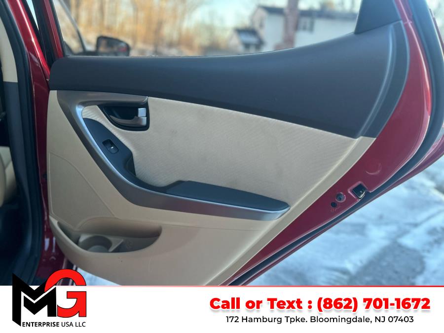2013 Hyundai Elantra 4dr Sdn Auto Limited PZEV (Ulsan Plant), available for sale in Bloomingdale, New Jersey | MG Enterprise USA. Bloomingdale, New Jersey 2013 Hyundai Elantra 4dr Sdn Auto Limited PZEV (Ulsan Plant), available for sale in Bloomingdale, New Jersey | MG Enterprise USA. Bloomingdale, New Jersey