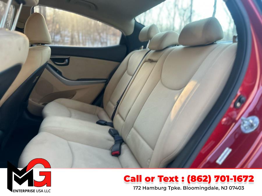 2013 Hyundai Elantra 4dr Sdn Auto Limited PZEV (Ulsan Plant), available for sale in Bloomingdale, New Jersey | MG Enterprise USA. Bloomingdale, New Jersey 2013 Hyundai Elantra 4dr Sdn Auto Limited PZEV (Ulsan Plant), available for sale in Bloomingdale, New Jersey | MG Enterprise USA. Bloomingdale, New Jersey