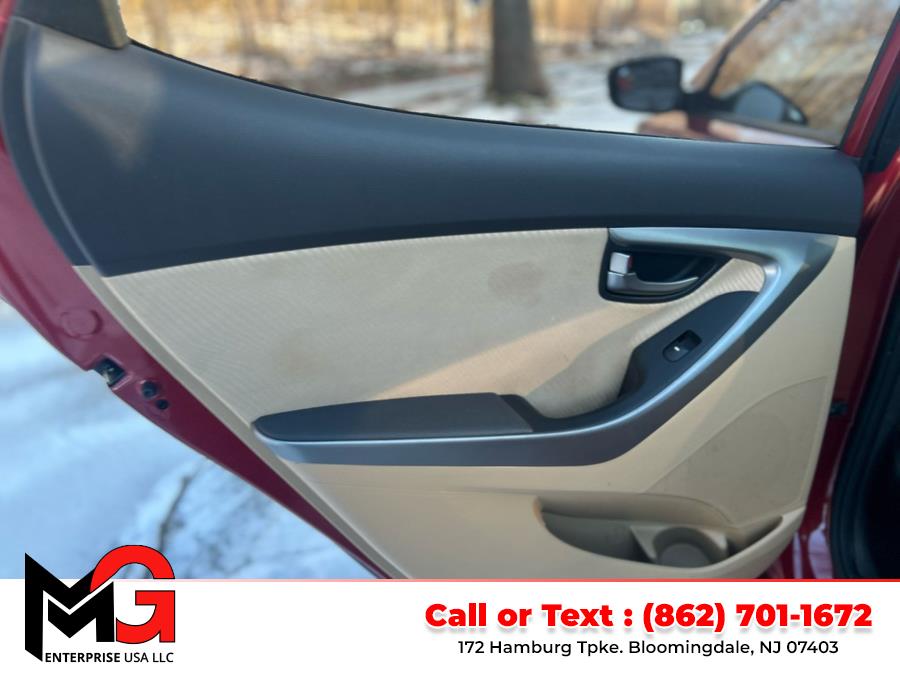 2013 Hyundai Elantra 4dr Sdn Auto Limited PZEV (Ulsan Plant), available for sale in Bloomingdale, New Jersey | MG Enterprise USA. Bloomingdale, New Jersey 2013 Hyundai Elantra 4dr Sdn Auto Limited PZEV (Ulsan Plant), available for sale in Bloomingdale, New Jersey | MG Enterprise USA. Bloomingdale, New Jersey