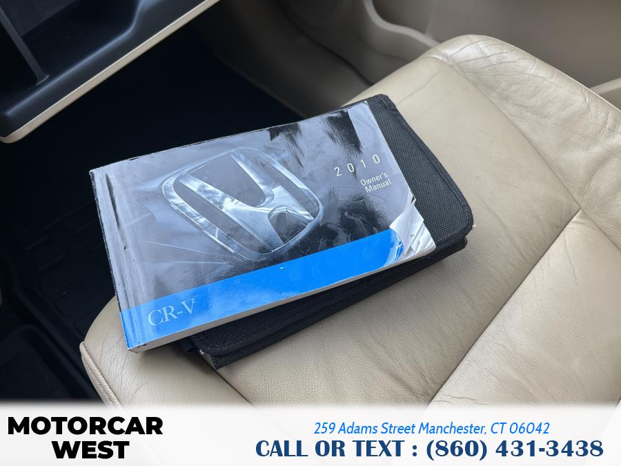 2010 Honda CR-V 4WD 5dr EX-L, available for sale in Manchester, Connecticut | Motorcar West. Manchester, Connecticut 2010 Honda CR-V 4WD 5dr EX-L, available for sale in Manchester, Connecticut | Motorcar West. Manchester, Connecticut
