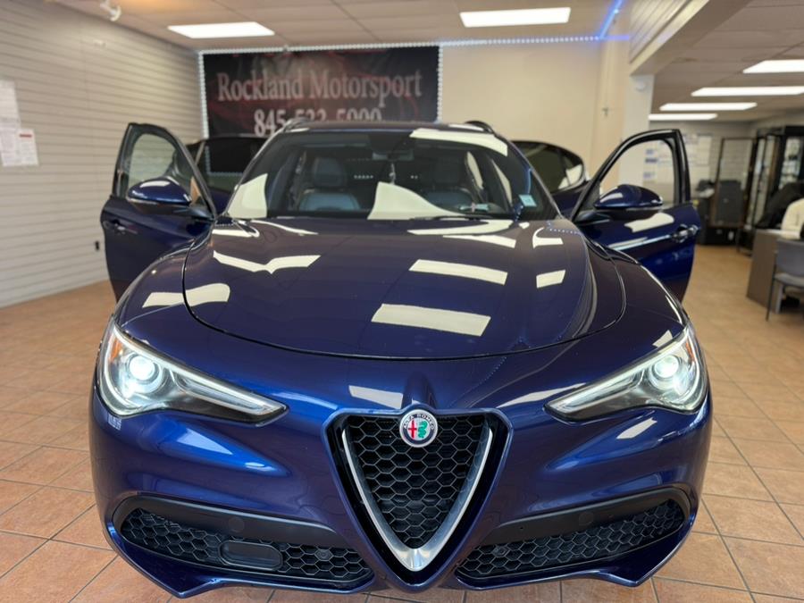 2018 Alfa Romeo Stelvio Ti Sport AWD, available for sale in Suffern, New York | Rockland Motor Sport. Suffern, New York 2018 Alfa Romeo Stelvio Ti Sport AWD, available for sale in Suffern, New York | Rockland Motor Sport. Suffern, New York