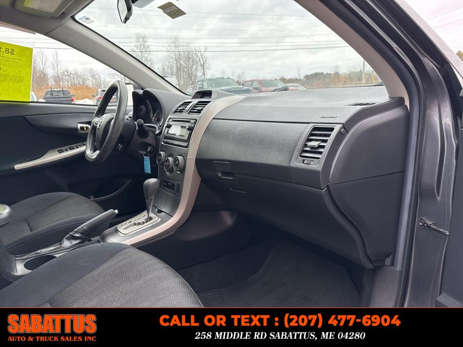 2012 Toyota Corolla 4dr Sdn Auto S (Natl), available for sale in Sabattus, Maine | Sabattus Auto and Truck Sales Inc. Sabattus, Maine 2012 Toyota Corolla 4dr Sdn Auto S (Natl), available for sale in Sabattus, Maine | Sabattus Auto and Truck Sales Inc. Sabattus, Maine