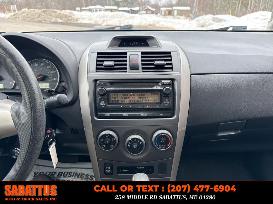 2012 Toyota Corolla 4dr Sdn Auto S (Natl), available for sale in Sabattus, Maine | Sabattus Auto and Truck Sales Inc. Sabattus, Maine 2012 Toyota Corolla 4dr Sdn Auto S (Natl), available for sale in Sabattus, Maine | Sabattus Auto and Truck Sales Inc. Sabattus, Maine