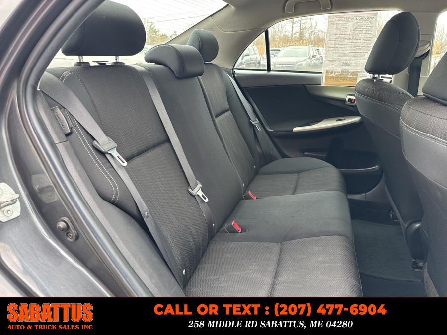 2012 Toyota Corolla 4dr Sdn Auto S (Natl), available for sale in Sabattus, Maine | Sabattus Auto and Truck Sales Inc. Sabattus, Maine 2012 Toyota Corolla 4dr Sdn Auto S (Natl), available for sale in Sabattus, Maine | Sabattus Auto and Truck Sales Inc. Sabattus, Maine