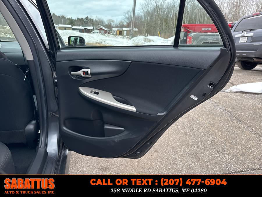 2012 Toyota Corolla 4dr Sdn Auto S (Natl), available for sale in Sabattus, Maine | Sabattus Auto and Truck Sales Inc. Sabattus, Maine 2012 Toyota Corolla 4dr Sdn Auto S (Natl), available for sale in Sabattus, Maine | Sabattus Auto and Truck Sales Inc. Sabattus, Maine