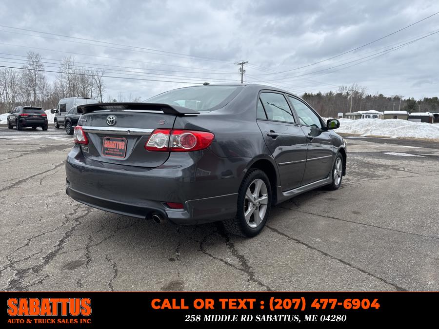 2012 Toyota Corolla 4dr Sdn Auto S (Natl), available for sale in Sabattus, Maine | Sabattus Auto and Truck Sales Inc. Sabattus, Maine 2012 Toyota Corolla 4dr Sdn Auto S (Natl), available for sale in Sabattus, Maine | Sabattus Auto and Truck Sales Inc. Sabattus, Maine
