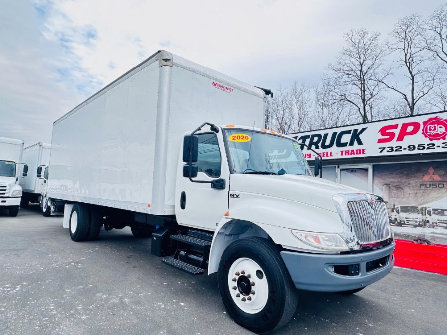 2020 International MV 607 26FT DRY BOX + CUMMINS ENGINE + LIFT GATE + NO CDL, available for sale in South Amboy, New Jersey | NJ Truck Spot. South Amboy, New Jersey 2020 International MV 607 26FT DRY BOX + CUMMINS ENGINE + LIFT GATE + NO CDL, available for sale in South Amboy, New Jersey | NJ Truck Spot. South Amboy, New Jersey