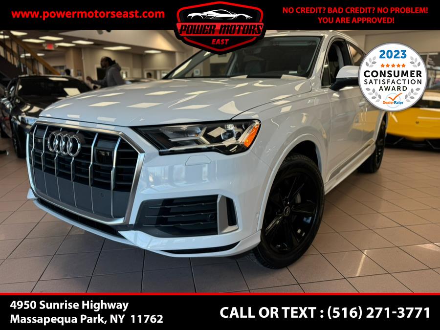 2023 Audi Q7 Premium 45 TFSI quattro, available for sale in Massapequa Park, New York | Power Motors East. Massapequa Park, New York