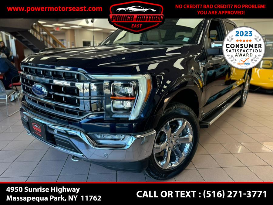 2022 Ford F-150 LARIAT 4WD SuperCrew 5.5'' Box, available for sale in Massapequa Park, New York | Power Motors East. Massapequa Park, New York