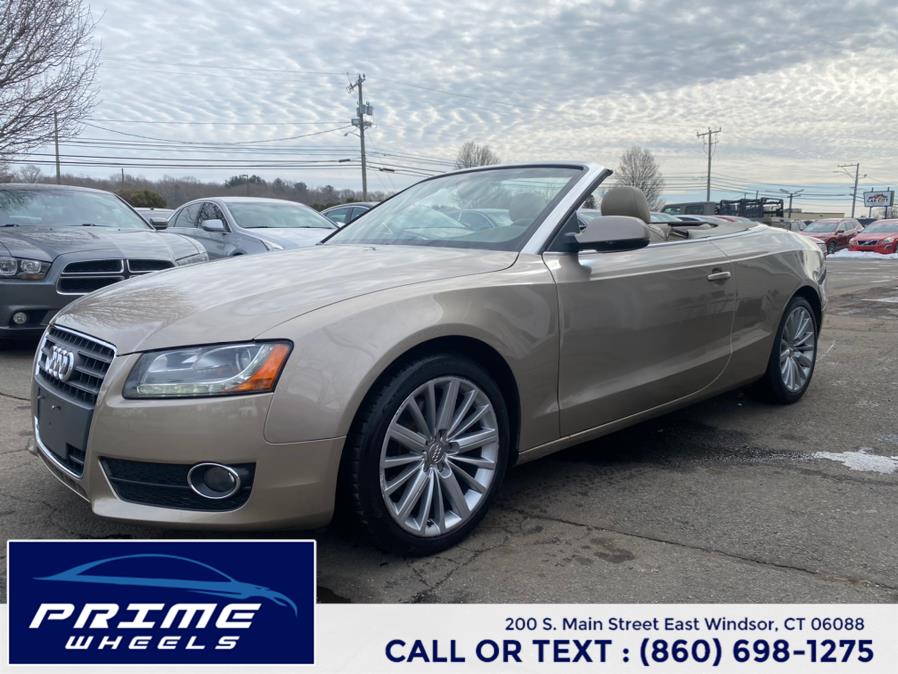 2011 Audi A5 2dr Cabriolet Auto quattro 2.0T Premium Plus, available for sale in East Windsor, Connecticut | Prime Wheels. East Windsor, Connecticut 2011 Audi A5 2dr Cabriolet Auto quattro 2.0T Premium Plus, available for sale in East Windsor, Connecticut | Prime Wheels. East Windsor, Connecticut