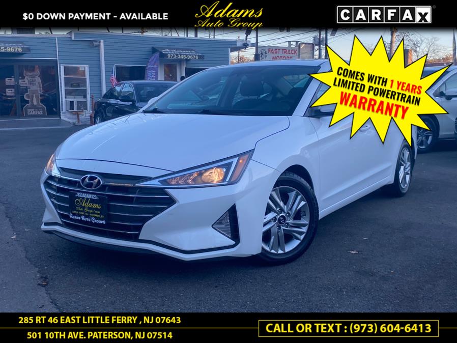2020 Hyundai Elantra SEL IVT SULEV, available for sale in Paterson, New Jersey | Adams Auto Group. Paterson, New Jersey 2020 Hyundai Elantra SEL IVT SULEV, available for sale in Paterson, New Jersey | Adams Auto Group. Paterson, New Jersey