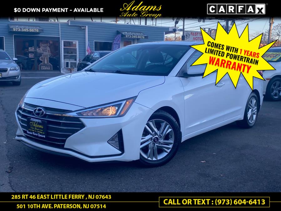 2020 Hyundai Elantra SEL IVT SULEV, available for sale in Paterson, New Jersey | Adams Auto Group. Paterson, New Jersey 2020 Hyundai Elantra SEL IVT SULEV, available for sale in Paterson, New Jersey | Adams Auto Group. Paterson, New Jersey