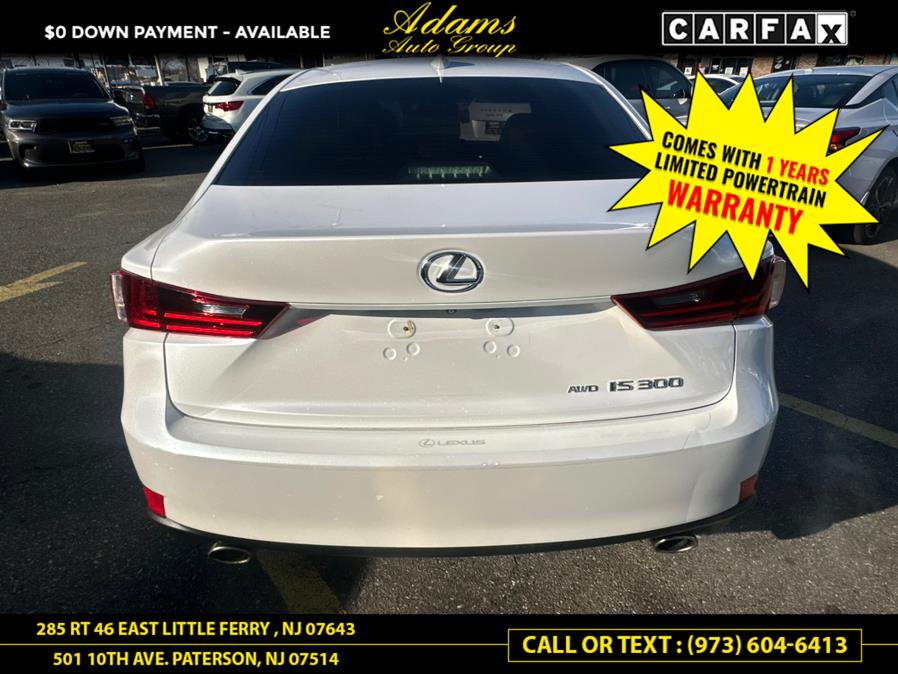 2016 Lexus IS 300 4dr Sdn AWD, available for sale in Paterson, New Jersey | Adams Auto Group. Paterson, New Jersey 2016 Lexus IS 300 4dr Sdn AWD, available for sale in Paterson, New Jersey | Adams Auto Group. Paterson, New Jersey