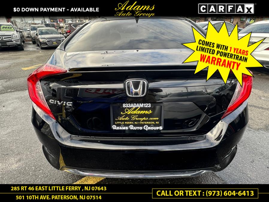 2020 Honda Civic Sedan EX-L CVT, available for sale in Paterson, New Jersey | Adams Auto Group. Paterson, New Jersey 2020 Honda Civic Sedan EX-L CVT, available for sale in Paterson, New Jersey | Adams Auto Group. Paterson, New Jersey