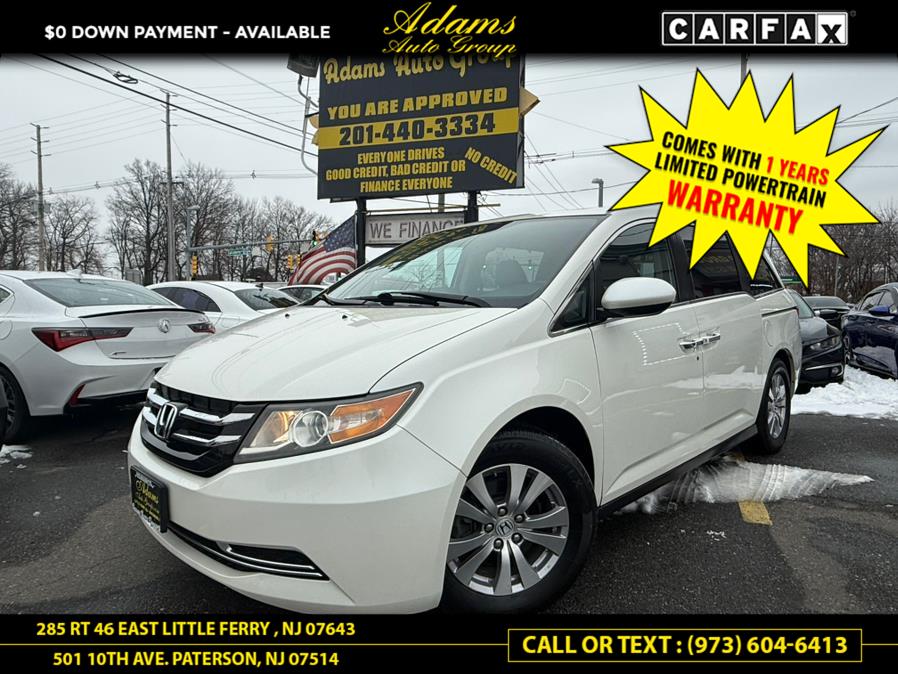Used 2016 Honda Odyssey in Paterson, New Jersey | Adams Auto Group. Paterson, New Jersey
