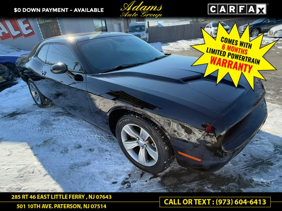 2021 Dodge Challenger SXT RWD, available for sale in Paterson, New Jersey | Adams Auto Group. Paterson, New Jersey 2021 Dodge Challenger SXT RWD, available for sale in Paterson, New Jersey | Adams Auto Group. Paterson, New Jersey