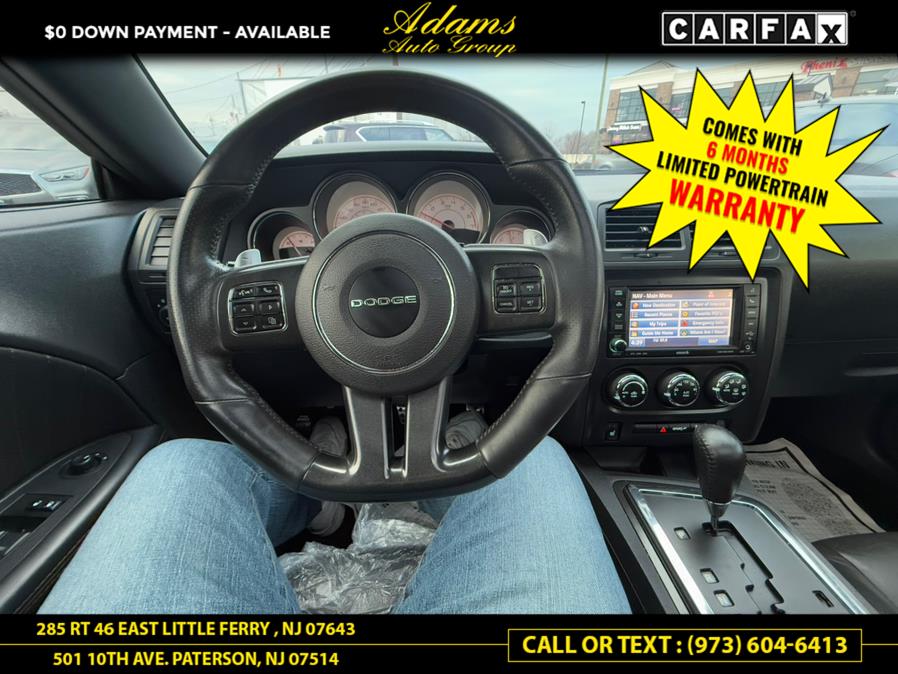 2014 Dodge Challenger 2dr Cpe R/T Plus, available for sale in Paterson, New Jersey | Adams Auto Group. Paterson, New Jersey 2014 Dodge Challenger 2dr Cpe R/T Plus, available for sale in Paterson, New Jersey | Adams Auto Group. Paterson, New Jersey