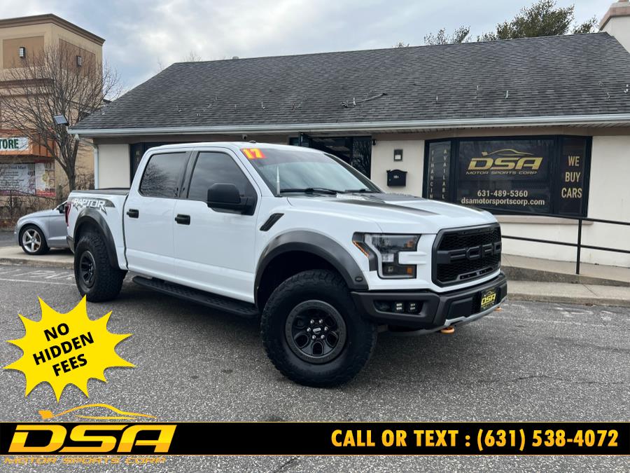 2017 Ford F-150 Raptor 4WD SuperCrew 5.5'' Box, available for sale in Commack, New York | DSA Motor Sports Corp. Commack, New York