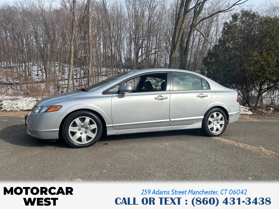 2007 Honda Civic Sdn 4dr AT LX, available for sale in Manchester, Connecticut | Motorcar West. Manchester, Connecticut 2007 Honda Civic Sdn 4dr AT LX, available for sale in Manchester, Connecticut | Motorcar West. Manchester, Connecticut