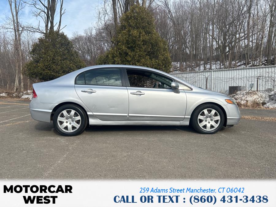 2007 Honda Civic Sdn 4dr AT LX, available for sale in Manchester, Connecticut | Motorcar West. Manchester, Connecticut 2007 Honda Civic Sdn 4dr AT LX, available for sale in Manchester, Connecticut | Motorcar West. Manchester, Connecticut