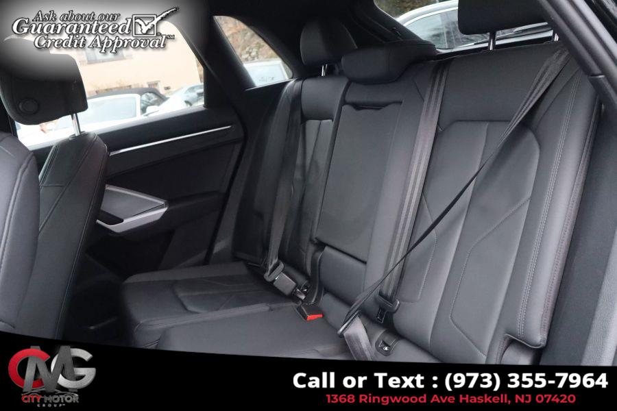 2021 Audi Q3 45 TFSI S line Premium Sport Utility 4D, available for sale in Haskell, New Jersey | City Motor Group Inc.. Haskell, New Jersey 2021 Audi Q3 45 TFSI S line Premium Sport Utility 4D, available for sale in Haskell, New Jersey | City Motor Group Inc.. Haskell, New Jersey