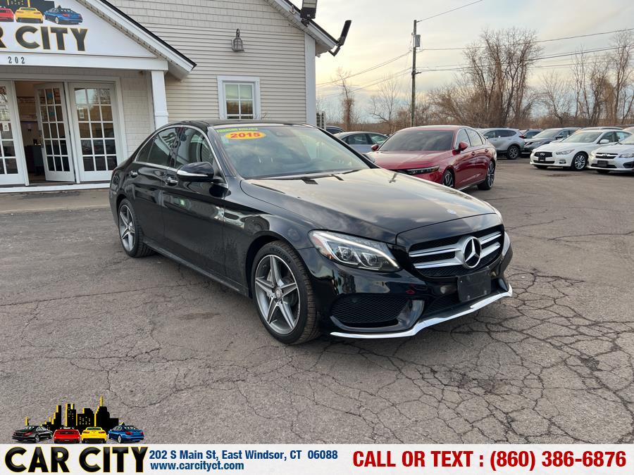 2015 Mercedes-Benz C-Class 4dr Sdn C 400 4MATIC, available for sale in East Windsor, Connecticut | Car City LLC. East Windsor, Connecticut 2015 Mercedes-Benz C-Class 4dr Sdn C 400 4MATIC, available for sale in East Windsor, Connecticut | Car City LLC. East Windsor, Connecticut