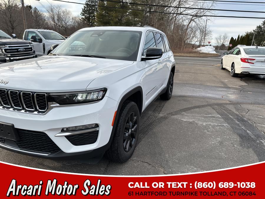 2022 Jeep Grand Cherokee Limited 4x4, available for sale in Tolland, Connecticut | Arcari Motor Sales. Tolland, Connecticut 2022 Jeep Grand Cherokee Limited 4x4, available for sale in Tolland, Connecticut | Arcari Motor Sales. Tolland, Connecticut