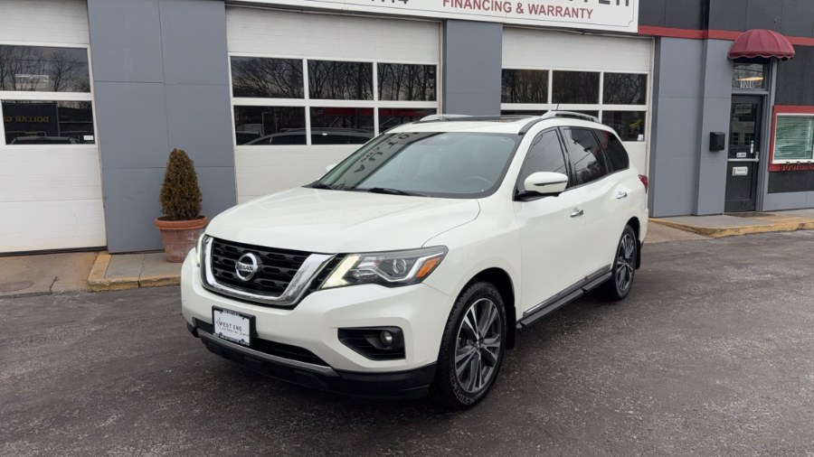 2017 Nissan Pathfinder AWD Platinum, available for sale in Waterbury, Connecticut | West End Automotive Center. Waterbury, Connecticut 2017 Nissan Pathfinder AWD Platinum, available for sale in Waterbury, Connecticut | West End Automotive Center. Waterbury, Connecticut
