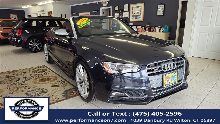 Used 2016 Audi S5 in Wilton, Connecticut | Performance Motor Cars Of Connecticut LLC. Wilton, Connecticut