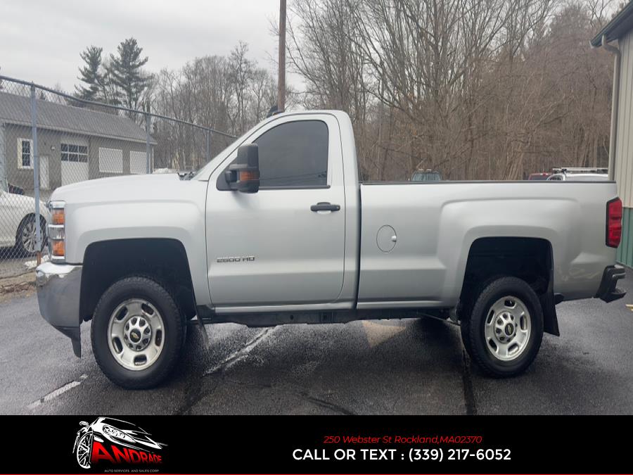 2015 Chevrolet Silverado 2500HD Built After Aug 14 4WD Reg Cab 133.6" Work Truck, available for sale in Rockland, Massachusetts | Andrade Auto Services And Sales Corp. Rockland, Massachusetts 2015 Chevrolet Silverado 2500HD Built After Aug 14 4WD Reg Cab 133.6" Work Truck, available for sale in Rockland, Massachusetts | Andrade Auto Services And Sales Corp. Rockland, Massachusetts