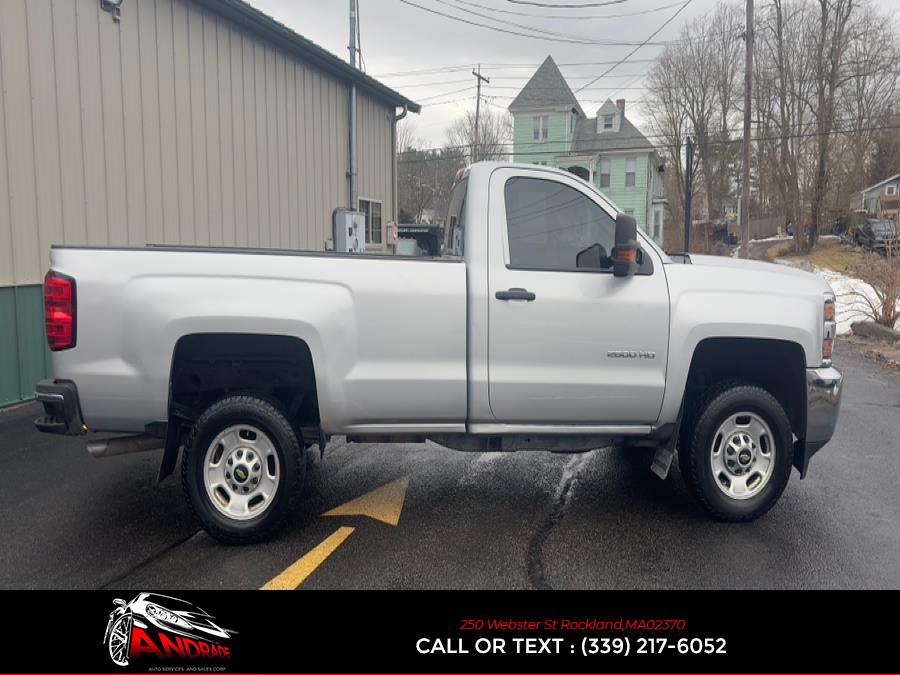 2015 Chevrolet Silverado 2500HD Built After Aug 14 4WD Reg Cab 133.6" Work Truck, available for sale in Rockland, Massachusetts | Andrade Auto Services And Sales Corp. Rockland, Massachusetts 2015 Chevrolet Silverado 2500HD Built After Aug 14 4WD Reg Cab 133.6" Work Truck, available for sale in Rockland, Massachusetts | Andrade Auto Services And Sales Corp. Rockland, Massachusetts