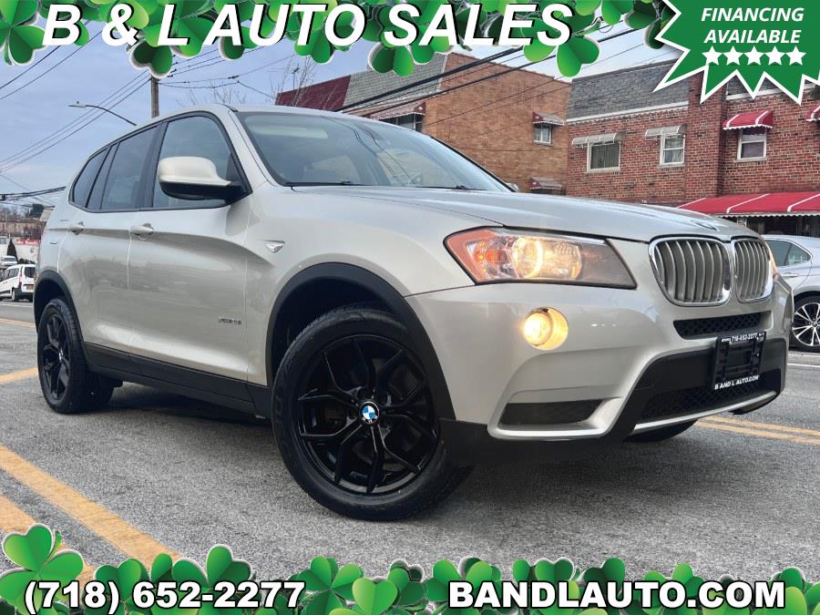 2011 BMW X3 AWD 4dr 28i, available for sale in Bronx, New York | B & L Auto Sales LLC. Bronx, New York