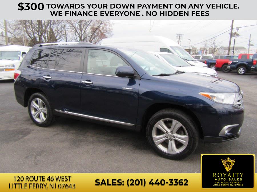 2013 Toyota Highlander 4WD 4dr V6 Limited (Natl), available for sale in Little Ferry, New Jersey | Royalty Auto Sales. Little Ferry, New Jersey 2013 Toyota Highlander 4WD 4dr V6 Limited (Natl), available for sale in Little Ferry, New Jersey | Royalty Auto Sales. Little Ferry, New Jersey