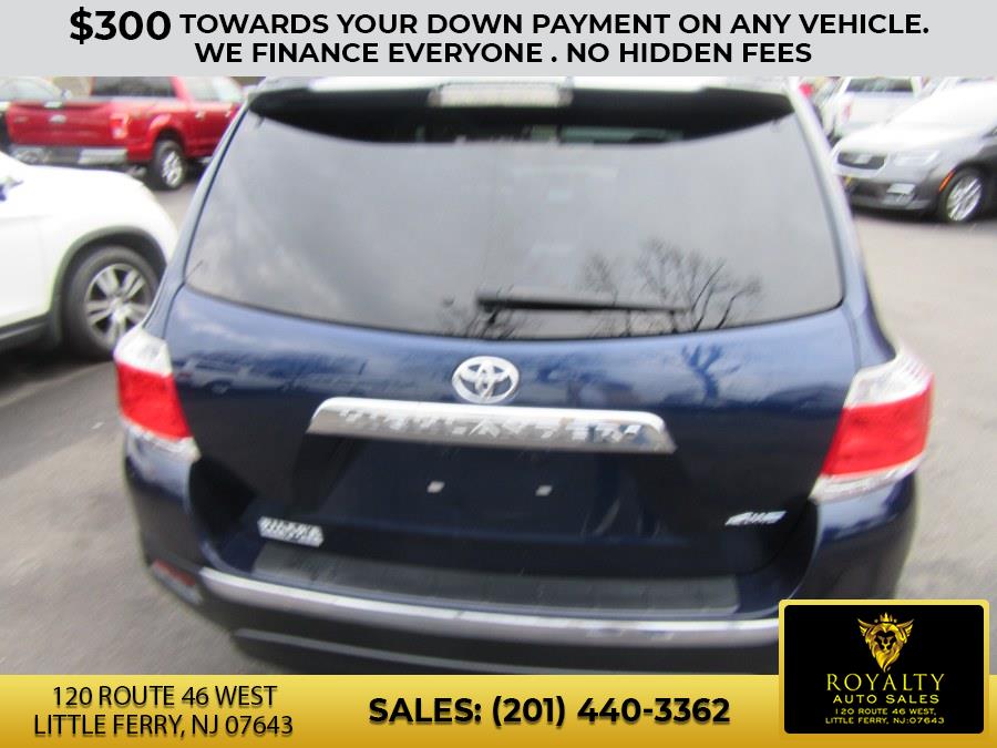 2013 Toyota Highlander 4WD 4dr V6 Limited (Natl), available for sale in Little Ferry, New Jersey | Royalty Auto Sales. Little Ferry, New Jersey 2013 Toyota Highlander 4WD 4dr V6 Limited (Natl), available for sale in Little Ferry, New Jersey | Royalty Auto Sales. Little Ferry, New Jersey