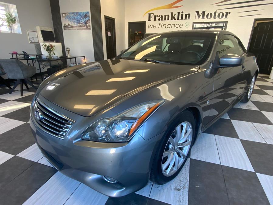 2014 INFINITI Q60 Convertible 2dr, available for sale in Hartford, Connecticut | Franklin Motors Auto Sales LLC. Hartford, Connecticut 2014 INFINITI Q60 Convertible 2dr, available for sale in Hartford, Connecticut | Franklin Motors Auto Sales LLC. Hartford, Connecticut