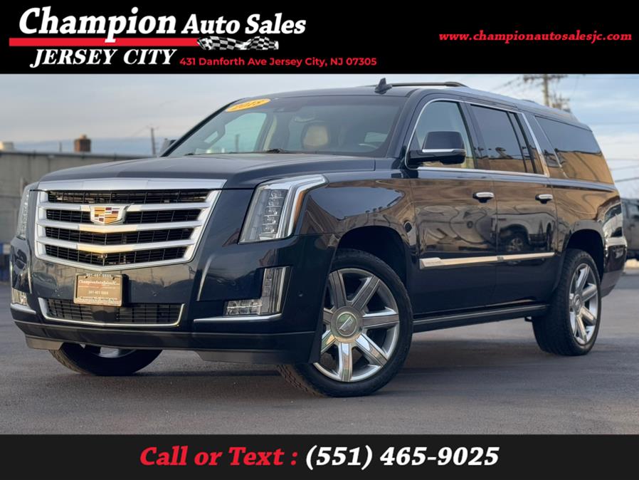 2018 Cadillac Escalade ESV 4WD 4dr Premium Luxury, available for sale in Jersey City, New Jersey | Champion Auto Sales. Jersey City, New Jersey