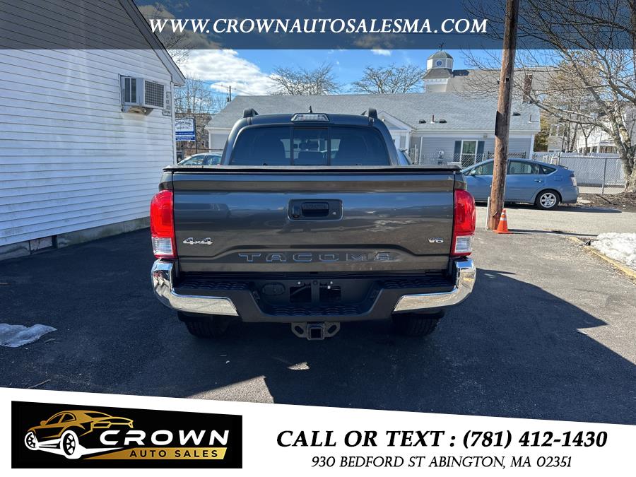 2017 Toyota Tacoma SR5 Double Cab 5'' Bed V6 4x4 AT (Natl), available for sale in Abington, Massachusetts | Crown Auto Sales. Abington, Massachusetts 2017 Toyota Tacoma SR5 Double Cab 5'' Bed V6 4x4 AT (Natl), available for sale in Abington, Massachusetts | Crown Auto Sales. Abington, Massachusetts